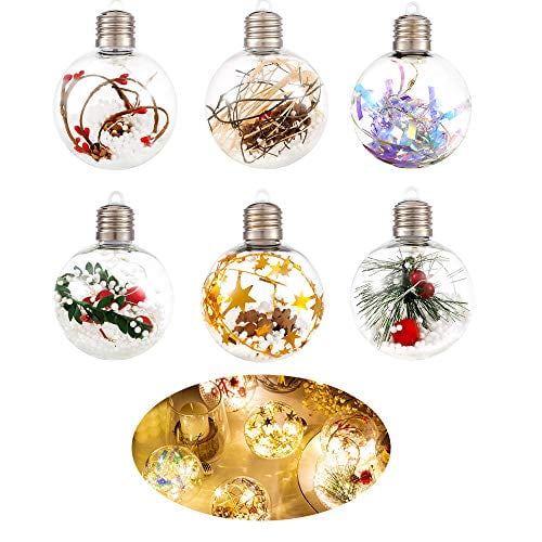 Indoor Lights for Decoration with Plastic Colorful Clear Hanging Tree Decorations for Christmas Tree Party Bedroom Outdoor Indoor Window Shatterproof Christmas Ornaments 6Pcs-3.2 Inches Indoor Lights for Decoration with Plastic Colorful Clear Hanging Tree Decorations for Christmas Tree Party Bedroom Outdoor Indoor Window Shatterproof Christmas Ornaments 6Pcs-3.2 Inches